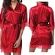 thumbnail image 4 of Mujeres Sexy Encaje Camisón Ropa de dormir Ropa interior Bata Albornoz Regalo, Rojo, XL Methold XX000136-15, 4 of 7