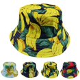 thumbnail image 2 of Coofit Chapeau Bob d'Été Réversible en Coton à Motif de Fruits, Chapeau de Soleil Mode, Casquette Bob pour Voyage, 2 of 10