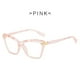 thumbnail image 1 of Gafas De Mujer Marco De Moda Para Ordenador Interior De Gato Color Claro Retro Transparente, 1 of 4