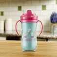 thumbnail image 3 of Dr. Brown’s Milestones Hard Spout Insulated Sippy Cup with Handles - Pink - 10oz - 2pk - 12m+, 3 of 3