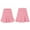 Pink, variant on IROINNID Women's Sports Loose Fake Two-piece Anti-peep And Quick-drying Running Fitness Culottes Tennis Skirt Short Elastic Waist Mini Solid Color Skirt