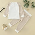 thumbnail image 4 of Fall Toddler Girls Outfits Boys Winter Long Sleeve Tops Pants 2 Piece Underwear Sets Clothes for Kids Cute Size 12-24 Months, 4 of 4