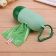 thumbnail image 4 of Dispensador de soporte para bolsa de limpieza de basura para perros y mascotas + juego de bolsas para caca (verde claro), 4 of 8