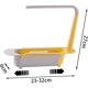 thumbnail image 2 of Estante De Fregadero Telescópico Cesta De Drenaje De Almacenamiento Estante De Almacenamiento De Bolas De Esponja Para Cocina - Amarillo, 2 of 4
