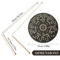 thumbnail image 3 of Copper Dowsing Rods - 2PCS Divining Rods+Dowsing Pendulum + Divination Mat- Divining Water, Treasure, Buried Items Etc, 3 of 6