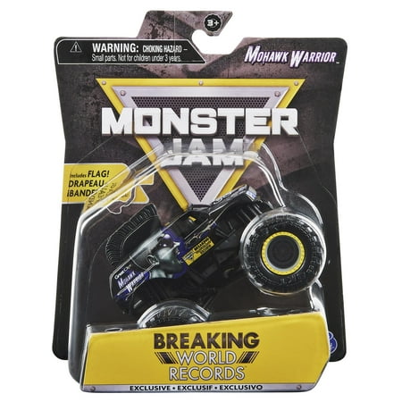 Monster Jam Breaking World Records Mohawk Warrior 1:64 Scale