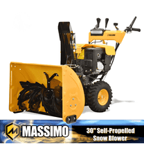 Massimo 30" 2-Stage Gas Snow Blower – 302cc Engine, Rear-Wheel Drive, Electric Start, Heavy-Duty Winter Snow Removal