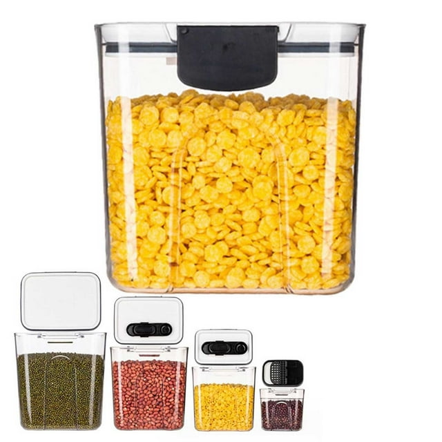 Hbdhejl Storage Containers Sealed Jar Grain Storage Boxes Storage Boxes Airtight Food Storage Containers For Kitchen Pantry