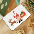 thumbnail image 7 of Darzheoy Christmas Bath Mat 23.6x15.7 Inches Diatom Mud Absorbent Non-Slip for Bathroom Holiday Decor and Home Use, 7 of 7