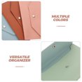 thumbnail image 3 of NUOLUX 4Ud Cartera Multifuncional De PU Para Efectivo Y Tarjetas Con Material Resistente Para Viaje, 3 of 7