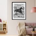 thumbnail image 3 of Historic Framed Print, Gordon's food for horses & cattle, 17-7/8" x 21-7/8", 3 of 9