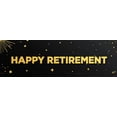 thumbnail image 3 of Black Background Happy Retirement Banner with Golden Stars and Sparkles Party Decorations Photography Props Backdrop for Retirement Parties Celebrations Gatherings Events, 3 of 7