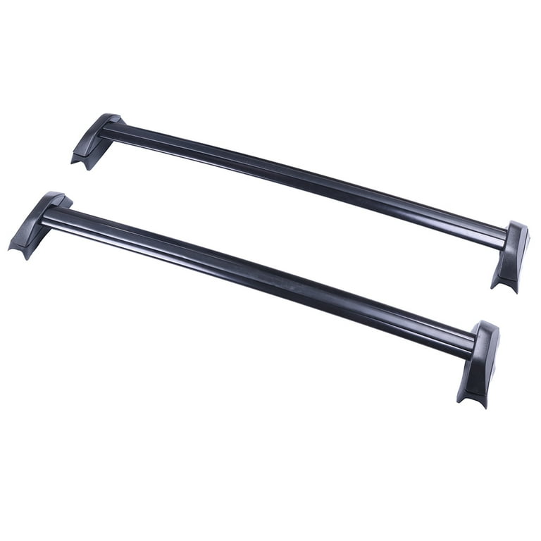 CCIYU Cargo Racks for Honda CR V 2002 2006 Rooftop Luggage Canoe Kayak Carrier Rack Black Roof Rack Cross Bar Fits Side Rails Models ONLY