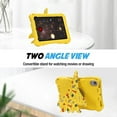thumbnail image 2 of GSFY Case for iPad Air 11 Inch 6th Gen (M2) 2024, Light EVA 360 Degree Airplane Kickstand Shockproof Pencil Holder Case for iPad Air 11 6th/ iPad Air 10.9 4th&5th/ iPad Pro 11 2018-2022, X Yellow, 2 of 8