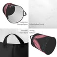 thumbnail image 2 of Fotbe Ribbon With Angel Wings Cesto de Ropa con Asas, Cesto Impermeable de Gran Capacidad, Bolsa de Lavado para Dormitorio, Cesto de Ropa con Ruedas y Asas-Medium, 2 of 6
