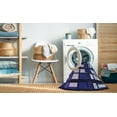 thumbnail image 2 of Ahgly Company Machine Washable Indoor Square Transitional Purple Area Rugs, 8' Square, 2 of 7
