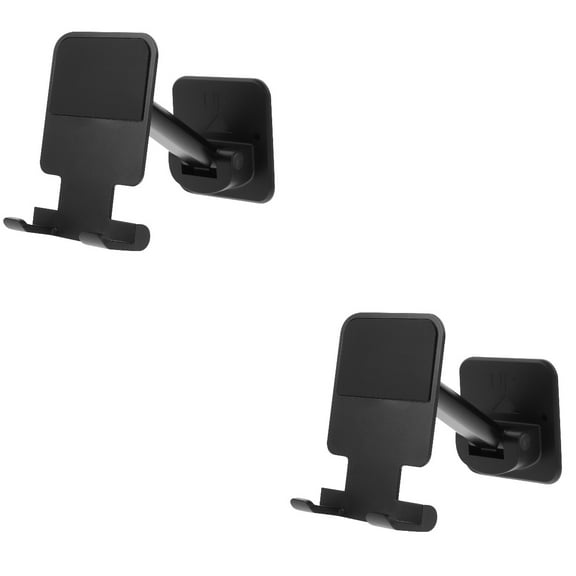 2pcs Wall Mount Phone Holder Phone Bracket Phone Stand Foldable Adhesive Phone Stand