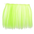 thumbnail image 4 of Doll DIY Making Straight Hair 25x100cm Arts and Crafts Hair Extensions Fluorescent green, 4 of 10