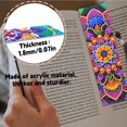 thumbnail image 4 of Marcadores de libro para pintura con diamantes Bulerrylulu Mandala 12 piezas, 4 of 7