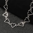 thumbnail image 4 of Collier Choker - Collier de Déclaration de Choker Cercle Géométrique Simple pour les Femmes Filles Collier Jewerly, 4 of 6