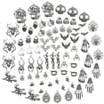 thumbnail image 5 of 80 abalorios para joyería, accesorios para hacer colgantes artesanales, abalorios colgantes de plata para hacer joyas, hacer joyas colgantes y manualidades XianweiShao 9024719146706, 5 of 5