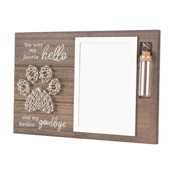 Sympathy Picture Frame - Pet Memorial Gifts for Dogs, Remembrance Photo Frame for Loved Pets, Dog Memorial Gifts for Loss of Dog