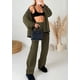 thumbnail image 3 of Conjunto Coordinado PRETTYGARDEN Verde Caqui 2 Piezas M, 3 of 8
