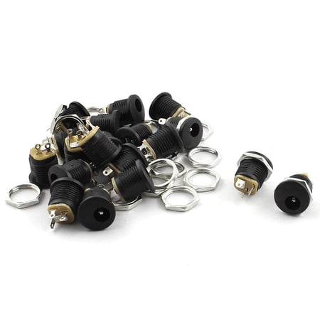 20 Pcs 5.5mm x 2.1mm DC Power Jack Socket Panel Mount Connector price history on PriceWatchPro