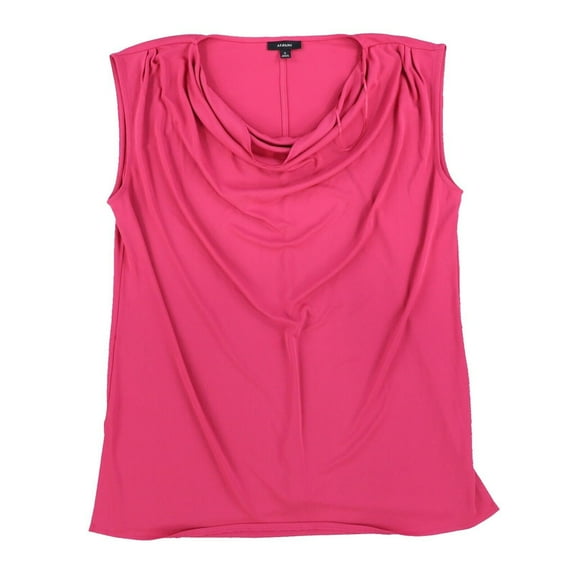 Alfani Women's Blouse Sleeveless Tank Shirt Lightweight Pink Xl New