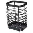 thumbnail image 1 of FENGGUIQU Organizador Utensilios De Acero Inoxidable Negro Para Cocina Con Soporte Para Cucharas Y, 1 of 8