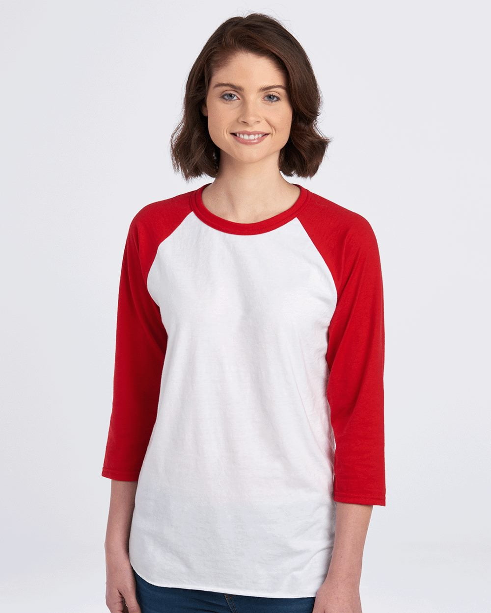 JERZEES Premium Blend Ringspun Three-Quarter Sleeve Raglan
