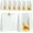 White #12780, variant on Ganfancp 50Pc Homemade Bread Paper Bread Bag 11.4X8.2X3.5 Inches Suitable for Packaging and Storage of Baked Goods The Packaging Includes 60 Cute Sealing Stickers for Indoor/Outdoor
