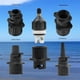 thumbnail image 5 of Adaptador Válvula Aire Convertidor Bomba A Prueba Polvo Placa SUP Inflable, 5 of 5