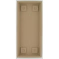 thumbnail image 3 of HC Companies Venetian 30In Rectangular Flower Box Saucer, Sand, 4 Ct, 3 of 3
