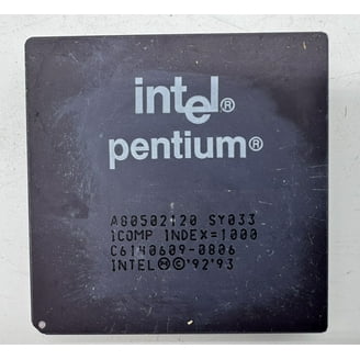 Cpu processor (gold) intel i486 dx a80486dx-33 sx666 - Walmart.com