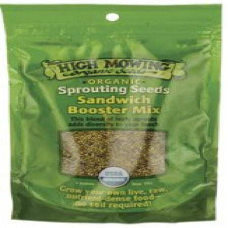 High Mowing Organic Sprouting Seeds Sandwich Booster Mix -- 3