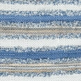 thumbnail image 5 of SAFAVIEH Montauk Coilean Striped Cotton Area Rug, Blue/Multi, 2'6" x 4', 5 of 5