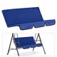 thumbnail image 4 of Cubierta de asiento de columpio para jardín exterior Sunnimix Azul Funda de asiento de columpio, 4 of 7