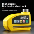 thumbnail image 2 of Waterproof Motorcycle Alarm Lock Bike Security Anti-theft 7mm Lock Pin Motorbike Padlocks MTB Disc Brake Lock Accessories, 2 of 5