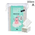 thumbnail image 2 of Makeup Cotton Pads, Soft Facial Cleansing Wipes (50/100/222pcs), 2 of 7