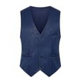 thumbnail image 1 of Men Vest Suit Slim Waistcoat, 1 of 2
