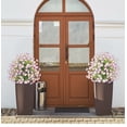 thumbnail image 4 of Outdoor Artificial Morning Glory Decoration, 1 Count Fake Green Plants, Room Decoration, UV Resistant, Easy to Install, for Porch Yard Garden Decoration, 4 of 9