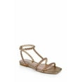 thumbnail image 2 of Badgley Mischka Women's CAMI Flat Sandal, Bronze, 5.5, 2 of 9