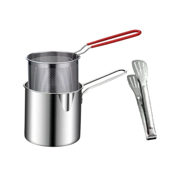 Sartén profunda Macarena Acero inoxidable 12cm