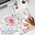 thumbnail image 3 of Tapis de Souris Fleurs de Roses Rouges Imperméables, Caoutchouc+multicolore Lavable Tapis de Souris de Bureau pour Bureau Maison Jeu 31.5x15.7 Pouces, 3 of 7