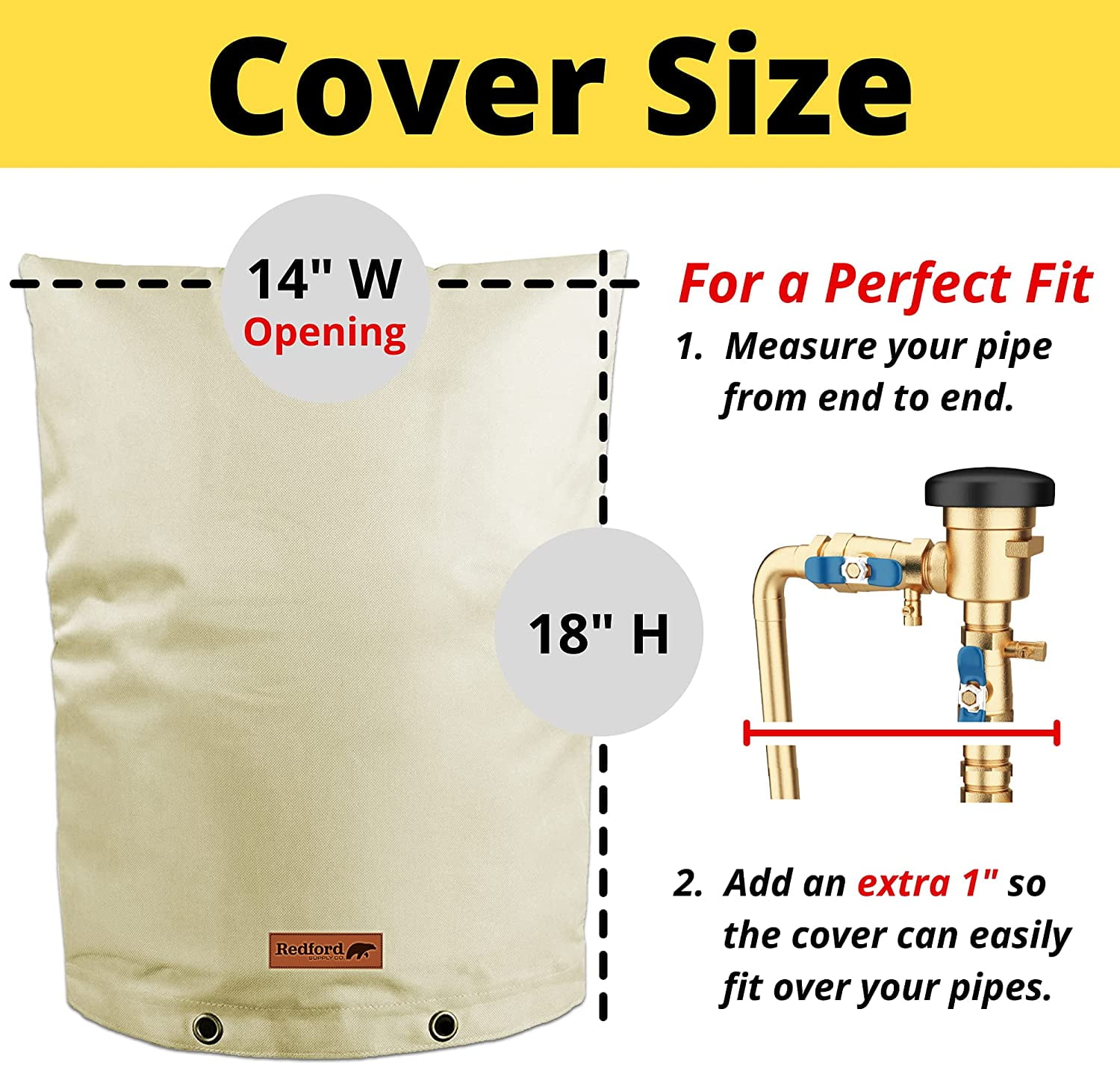 Buy Redford Supply Backflow Valve Cover Insulated Water Well Pump