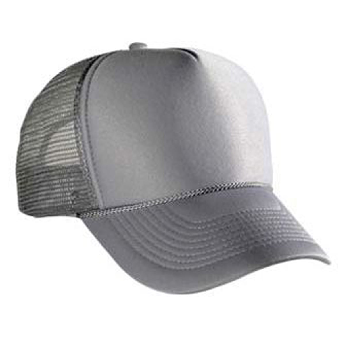 Otto Cap Polyester Foam Front Five Panel Pro Style Mesh Back Caps Hat