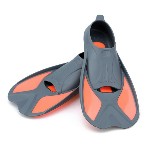 Short Swim Fins Flippers for Swimming Snorkeling Training