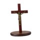 thumbnail image 3 of Figura de crucifijo de Jesús, regalo, adorno de escritorio, estatua religiosa de oración Oro, 3 of 9
