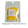 thumbnail image 4 of Soidarity Almohadilla de protección para raqueta de bádminton, accesorios de ojal para raqueta, amarillo largo Type3 NO3 Soidarity OD002967-04B, 4 of 6